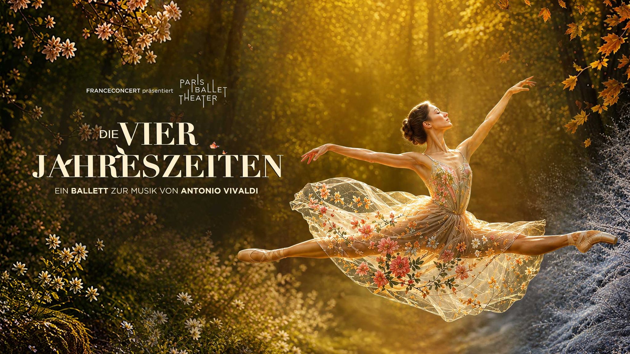 Die Vier Jahreszeiten – Ein Ballett zur Musik von Antonio Vivaldi – Rosengarten Mannheim, 15.04.2027